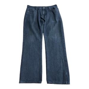 Hova Dark Wash Straight Leg Jeans, Size 36